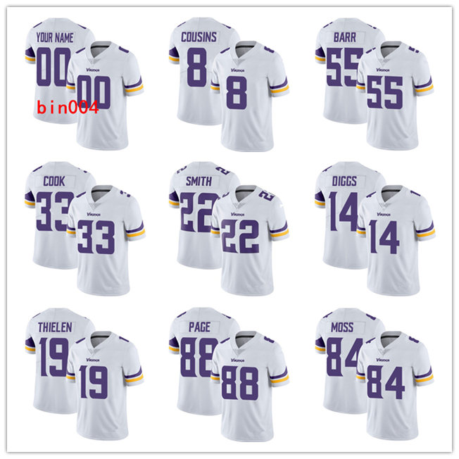 

Jersey Minnesota''Vikings''MEN''NFL''Women Thielen Cousins White