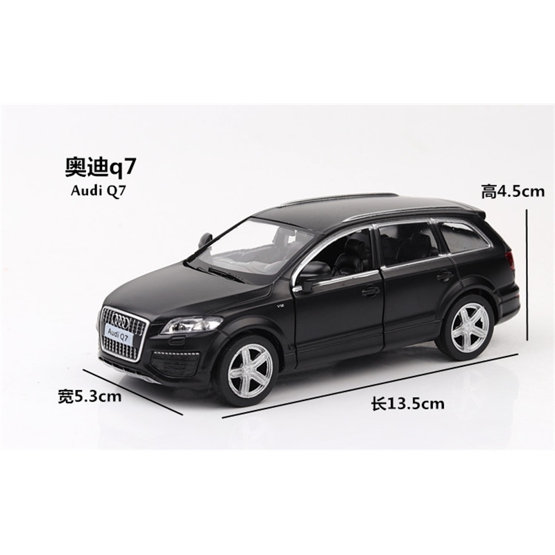 

Exquisite Diecasts High Toy Vehicles: RMZ Simulation city Styling Audi Q7 Luxury SUV 1:36 Alloy Diecast Car Model
