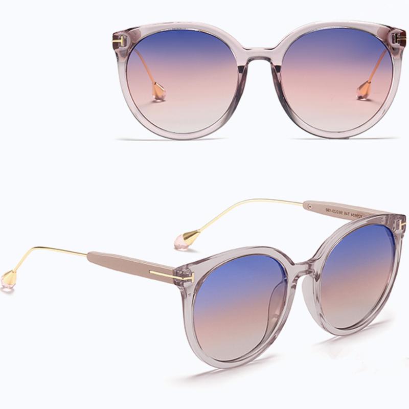 

Sunglasses Women Women's Glasses Polarized Eyewear For Lady Fashion Gafas De Sol UV400 Lents Mujer Ultralight Round Lens