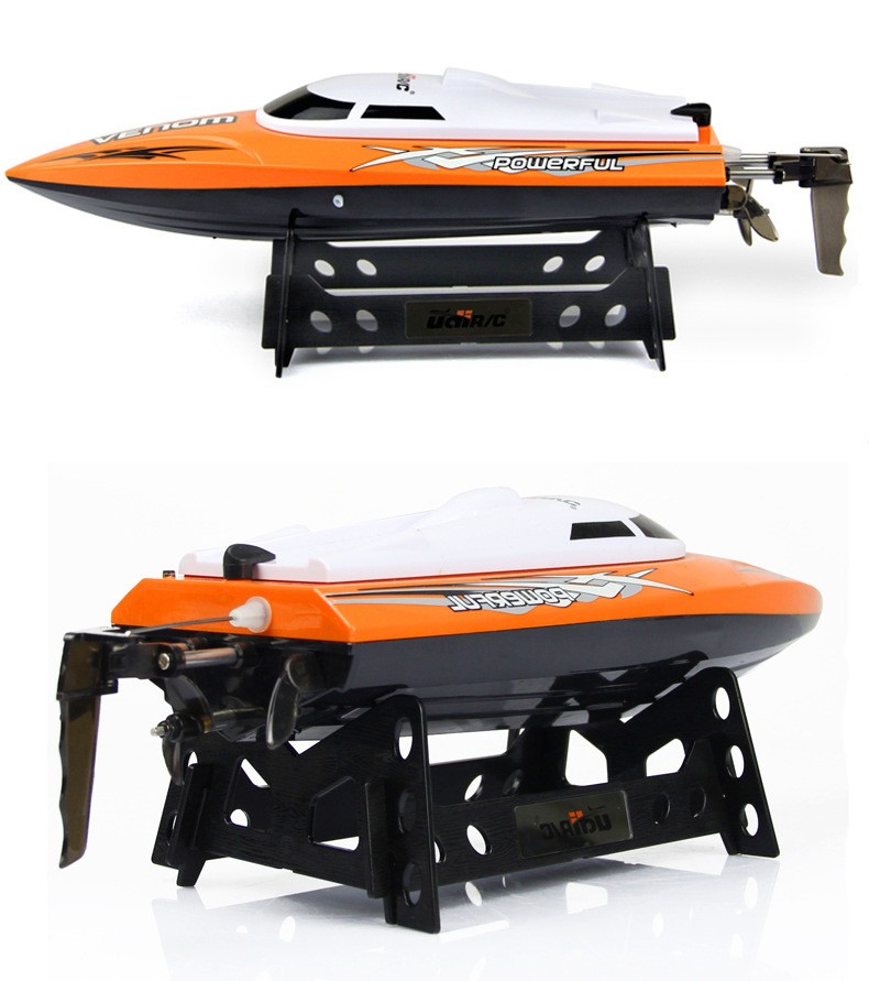 

New Udi001 Udi 001 2.4G 4CH RC Upgraded High Speed Boat Speedboat VS ft007 ft009 ft012 wl911 skytech h100 h101 rc boat, Black