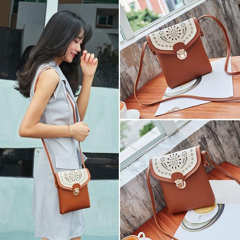 

Mini Phone Bags Women Shoulder Bag Handbags Small Mobile Phone Purse Ladies Crossbody Bag for Teenage Girls Wallets, Grey