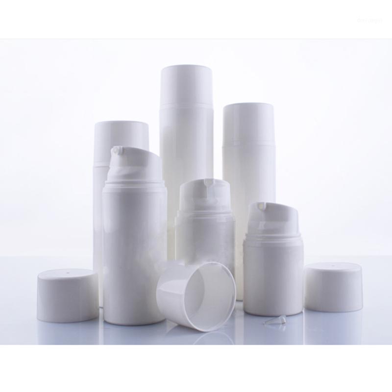 

10pcs Airless Pump Bottles Vacuum Container Cosmetic Packaging Empty Plastic Lotion Bottle Tube 30ml 50ml 80ml 100ml 120ml 150ml1