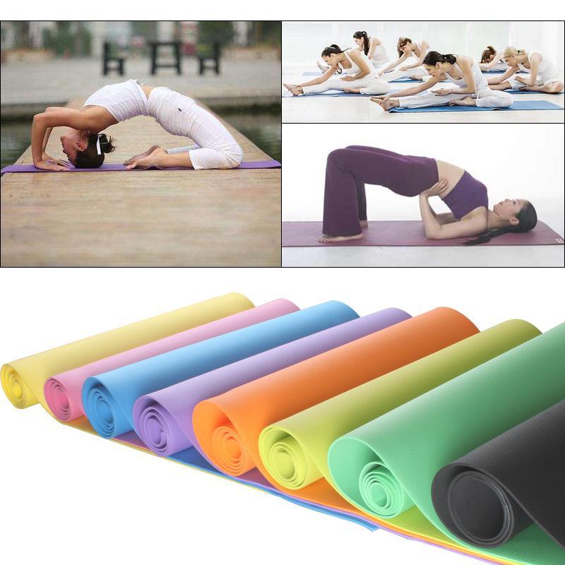 

EVA Yoga Mat Gym Fitness Mat Anti Skid Esterilla Yoga Antideslizante Mats Sport Appliance Exercise Mata Do Cwiczen1, Black