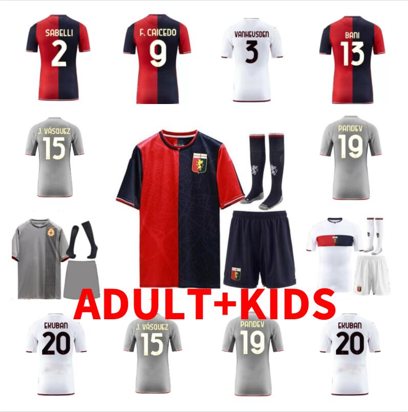 

21 22 Genoa CFC Soccer Jerseys SCAMACCA Zappacosta 2021 2022 Maglia Strootman BIRASCHI FAVILLI LERAGER Pellegrini pjaca football shirts THAILAND