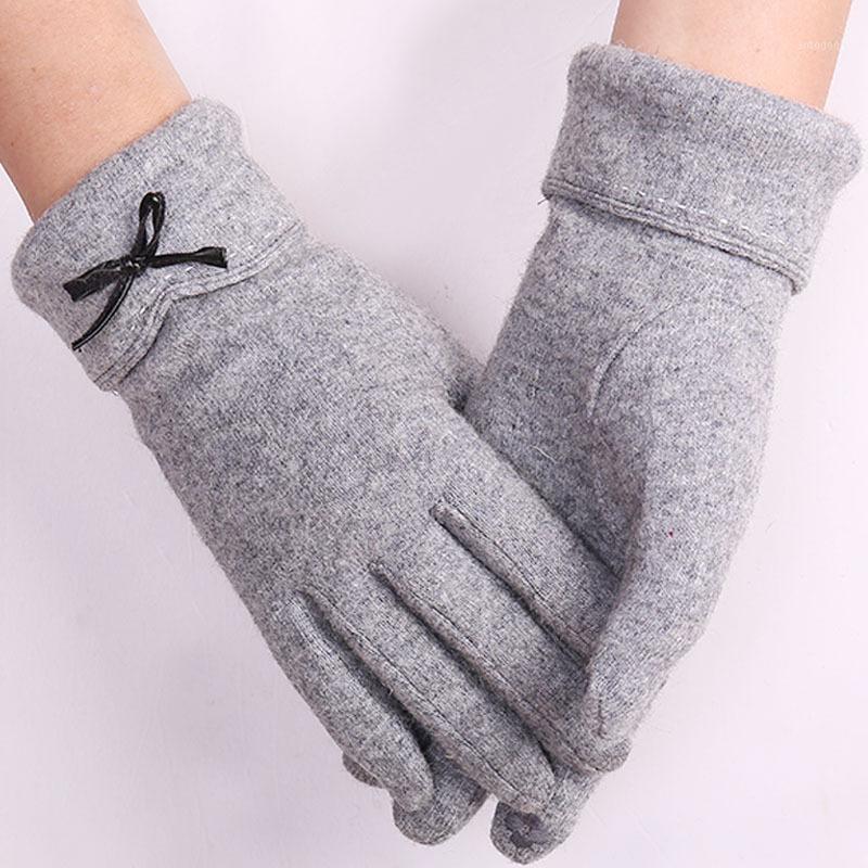 

Five Fingers Gloves Female Winter Warm Driving Cycling Touch Screen Cashmere Glove Femme Guantes Termicos Hombre Mitaine Femme1