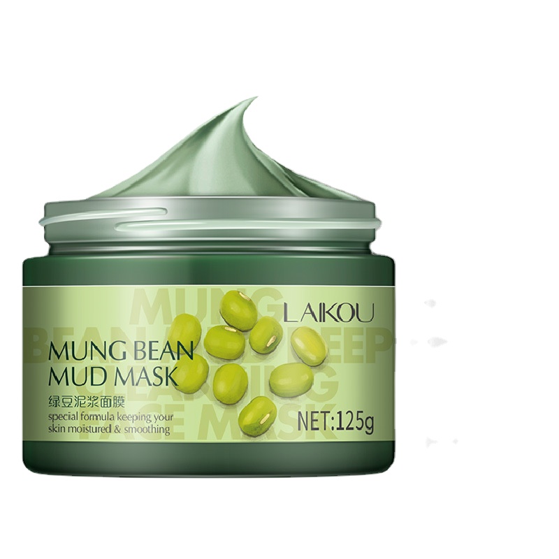 

Face Masks Mung Bean Mud Mask 125g skin care products Korean cosmetics