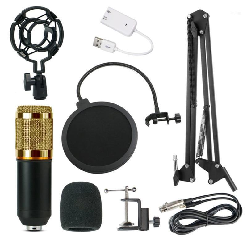 

BM-800 Condenser Microphone Kit Network Recording Microphone USB Sound Card NB35 Blowout Preventer1