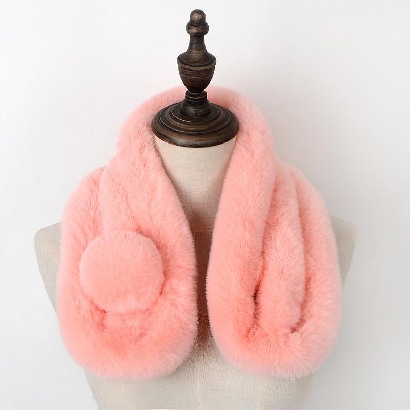 

Winter warm fuzzy neck wrap faux fur scarf fashion women's essential