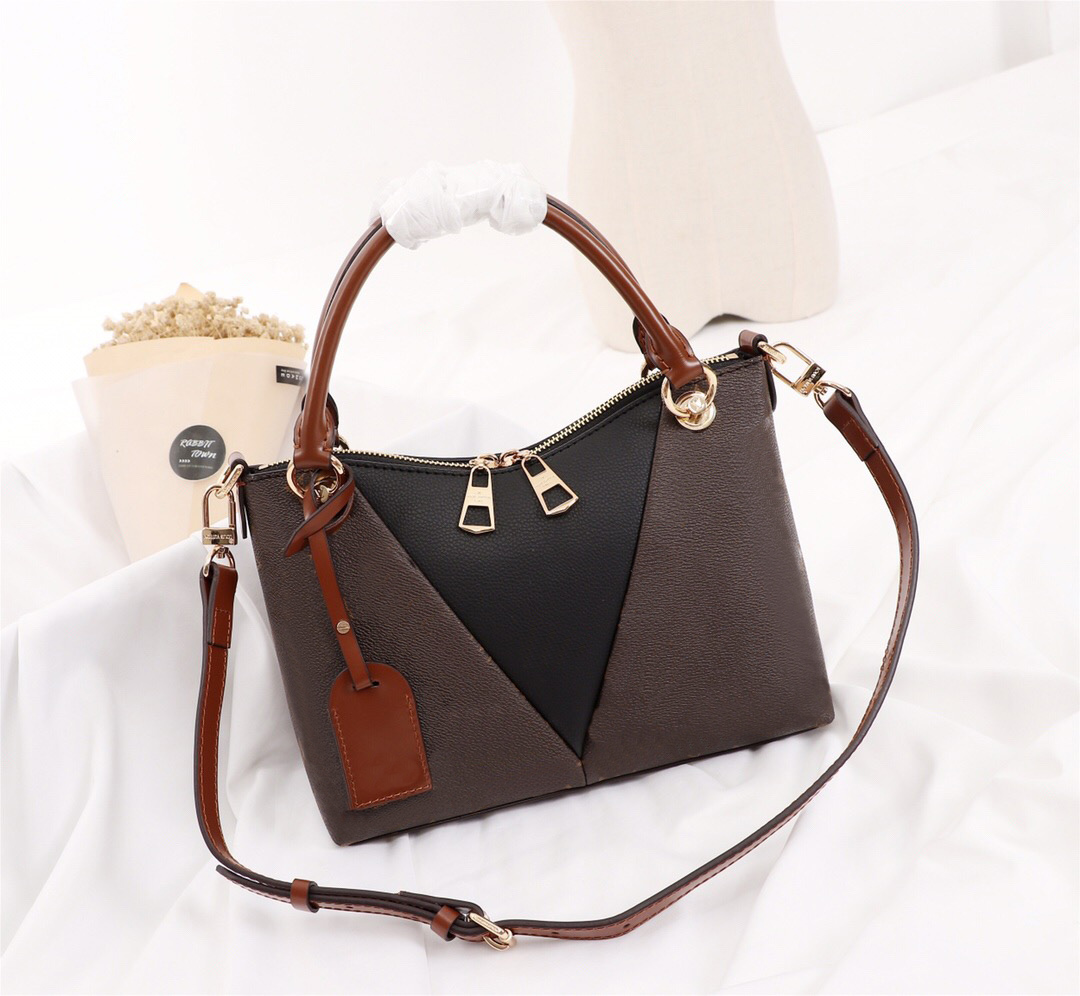 

Classic printed leather hand-held One Shoulder Messenger Bags Large Capacity Commuter Bag Fashion Designer Handbag hand bag cross Bagg, Do not buy