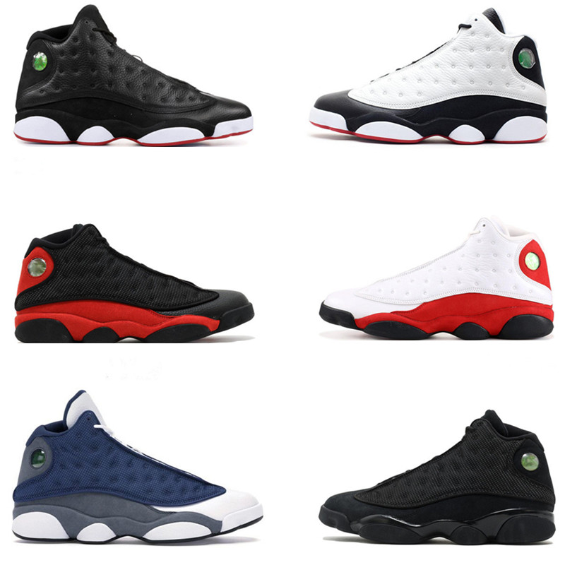 

Trainers Jumpman Mens Basketball shoes 23 MJ OVO Punch Game Royal Black Cat 13s Chicago Taxi DMP Women Sports Sneakers 13s High Cut, 47-color same as picture
