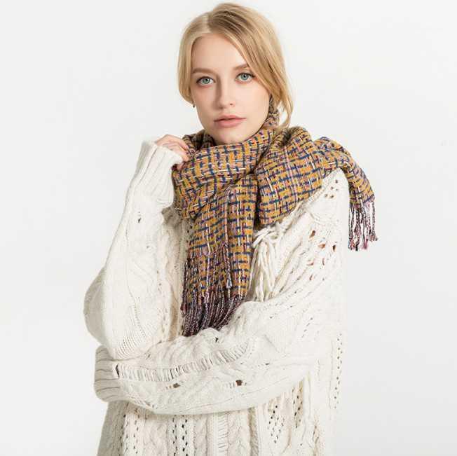 

182*63cm Cashmere imitation Shawl Scarf Autumn Winter Scarves Men Foulard Square Hijab Ladies wrap muffler pareo female hijab1