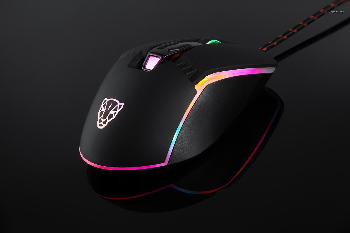 

Mount Leopard V20 pioneer bao RGB Full Color Shining Mouse Gaming Internet Cafes Gaming Mouse-Macro Definition 3325 Chip1