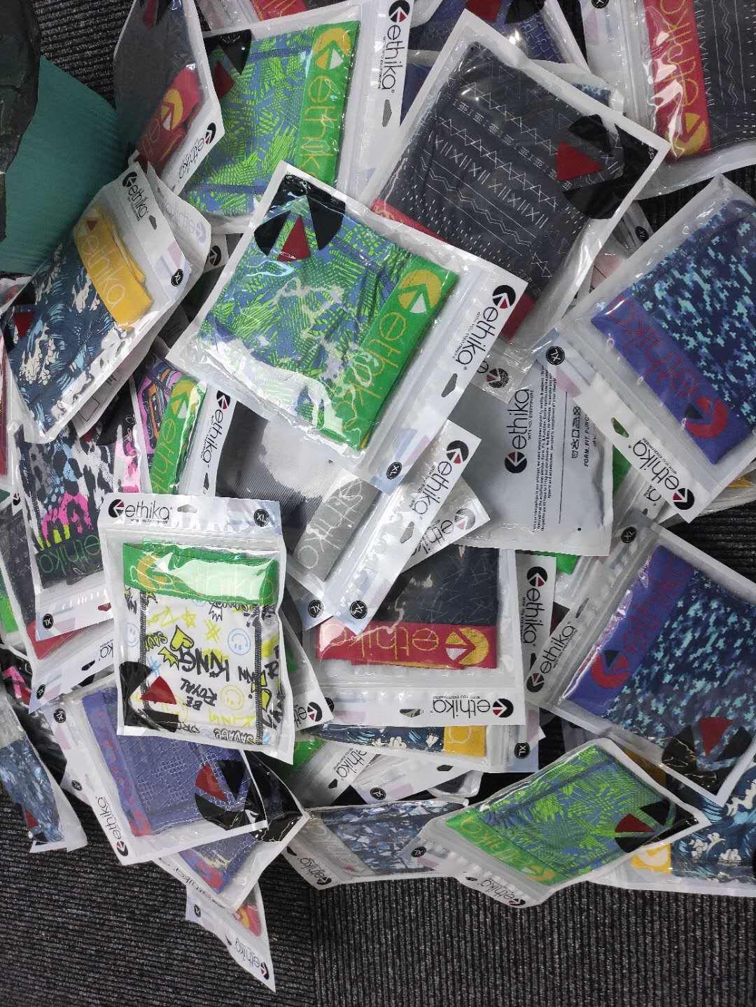 

Random style Ethika men' underwear high quality sexy cotton men' breathable boxer brand underwear brand boxer logo 0102, Random mixing