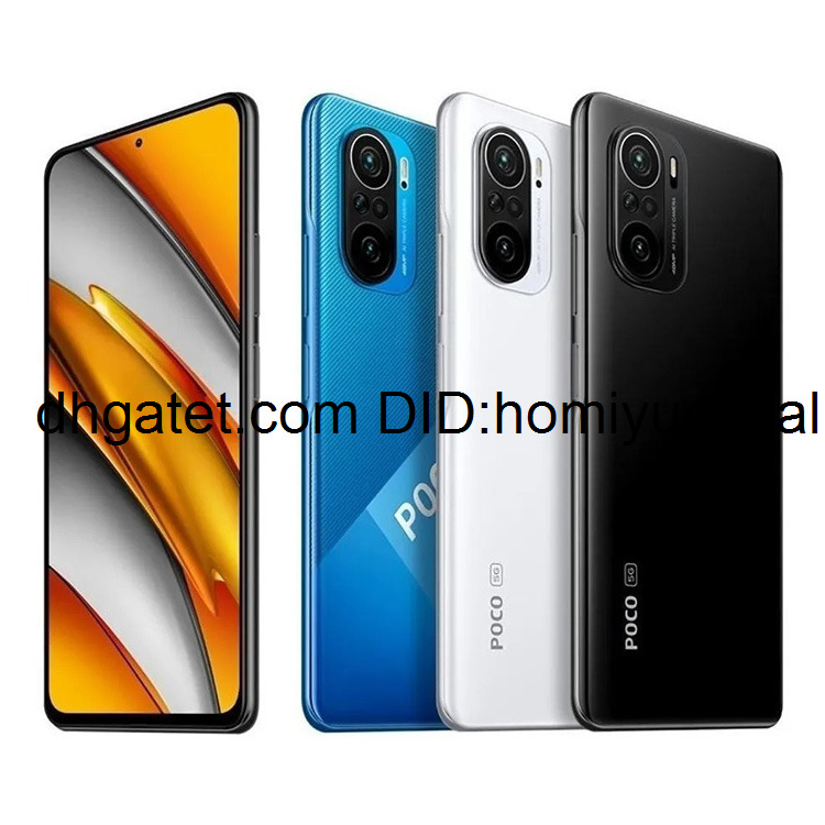 

Xiaomi Poco F3 5G NFC 128/256 ROM 48MP Original Snapdragon 870 Global Version 6.67 inches