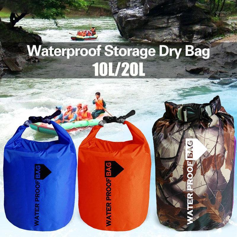 

210T Polyester Taff Swimming Bags Drifting Bag Waterproof Dry Bag Portable Canoe Sport Rowing Practical Durable Outdoor1, Blue 10l
