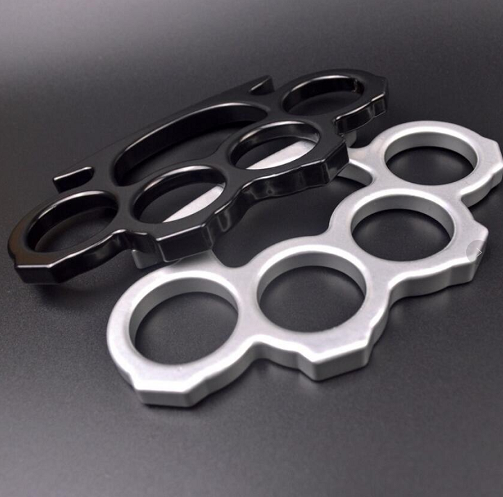 

2020 Rope Knit Steel Brass knuckle dusters Personal Security Women's and Men's self-defense Pendant Bottle Opener with Oxford Bag4524