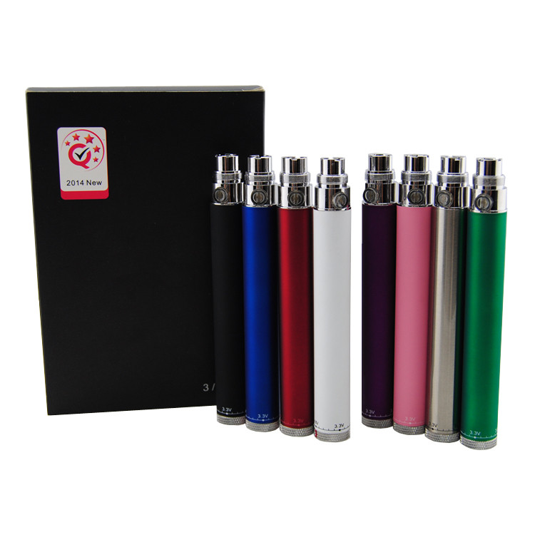 

Vision Spinner Variable Voltage 510 Battery for E Cigarette eGo Atomizers Vaporizers vape pen 4pcs in a pack by epacket A