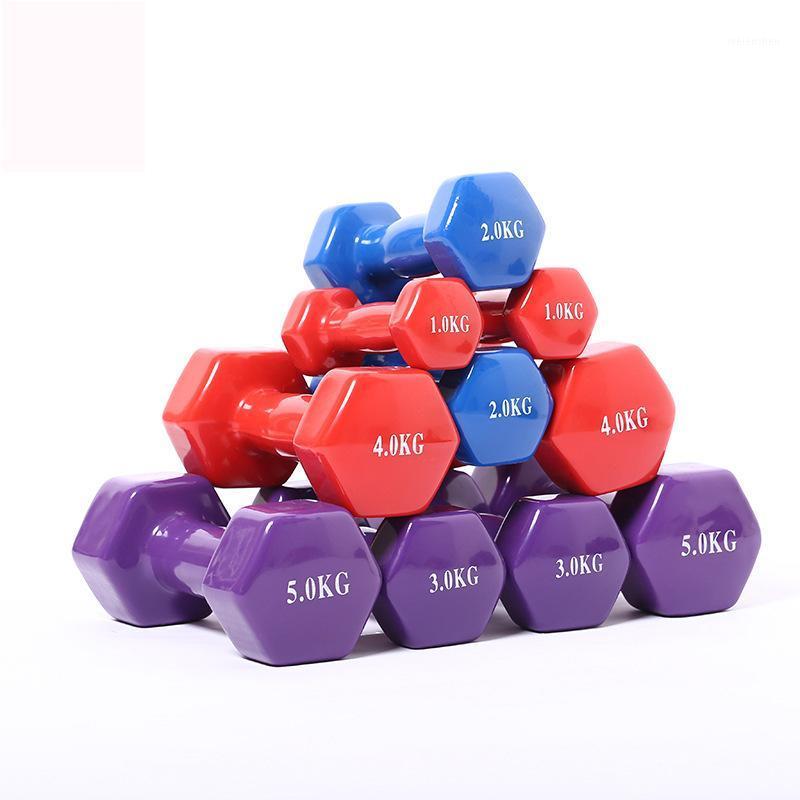 

2pcs Dip Dumbbell 2KG 3KG 4KG 5KG Fitness Equipment Unisex Multi-Functional Fitness Dumbbells Family Yoga Dumbbell 1 Pair1, Red