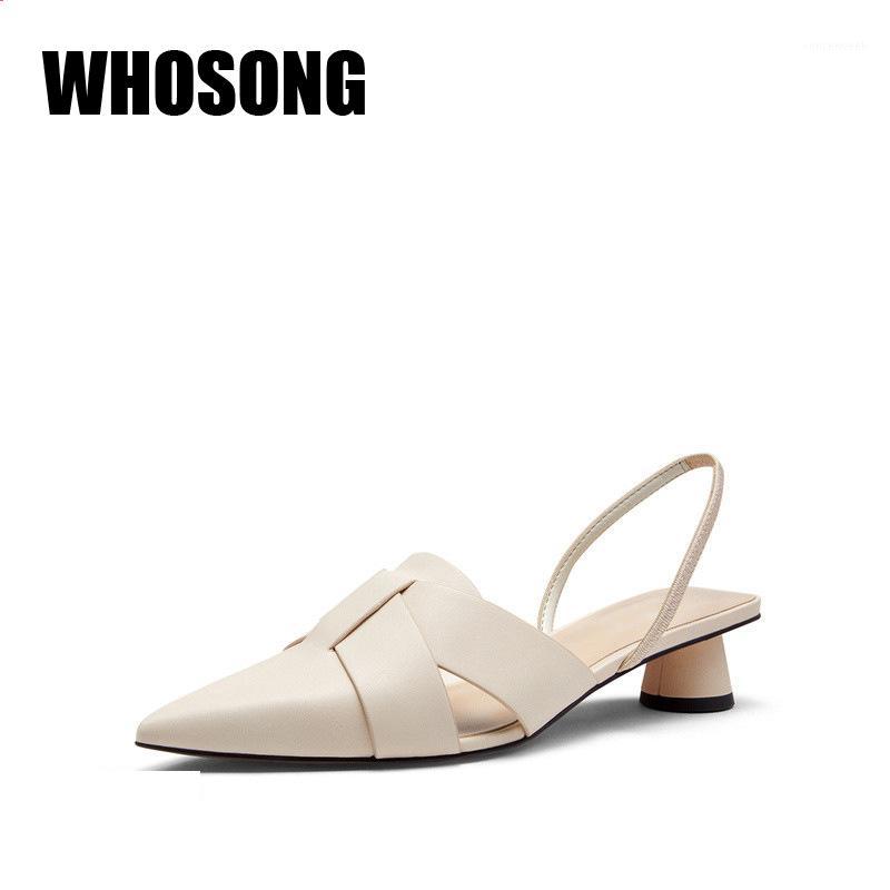 

2020 Summer Women Sandals Girls Soft Casual Shoes Woman Black Med Heels Ladies Footware Beach Sandals Female Sexy Brand1, Beige