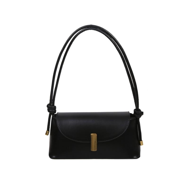 

Ladies Shoulder Bag Fashion Handbag Solid Color Shoulder Messenger Bag Bolsa Feminina Female PU Leather Bags #LR3, Coffee