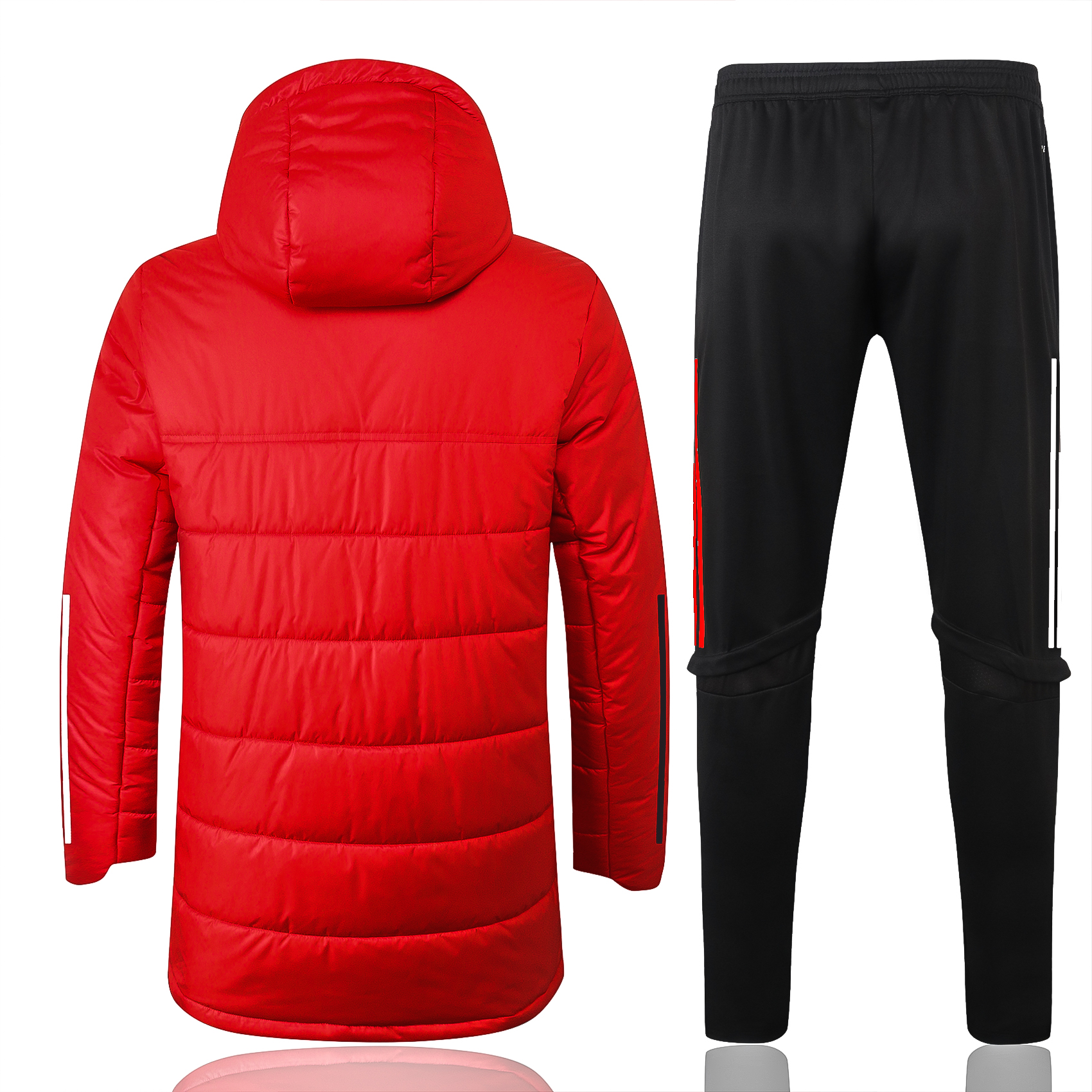 

Any men Hooded new training Soccer Jersey Training suit kits S-2XL / need to contact Inquiry whether there is inventory, Black