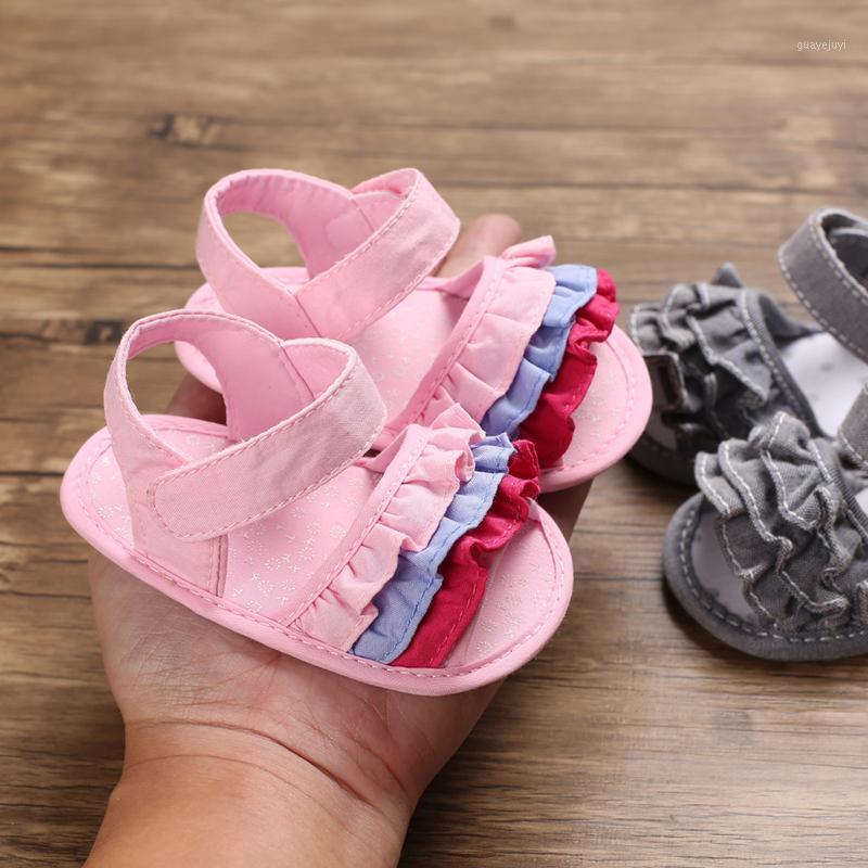 

Baby Girl Shoes Summer Colored Newborn Shoes First Walkers Soft Bottom Non-slip Toddler SHL1101, Shl110pink
