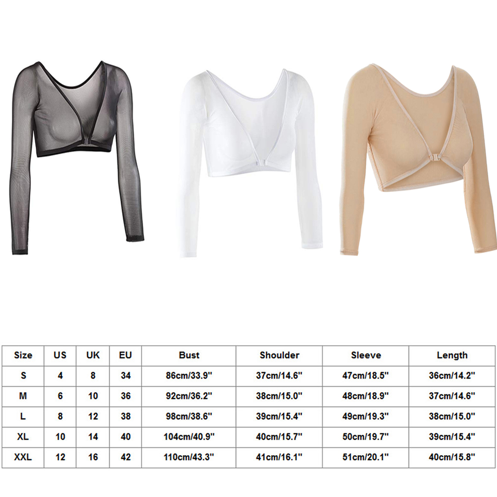 2021 Arm Shaper Women Both Side Plus Size Mesh Seamless Silm Shapewear