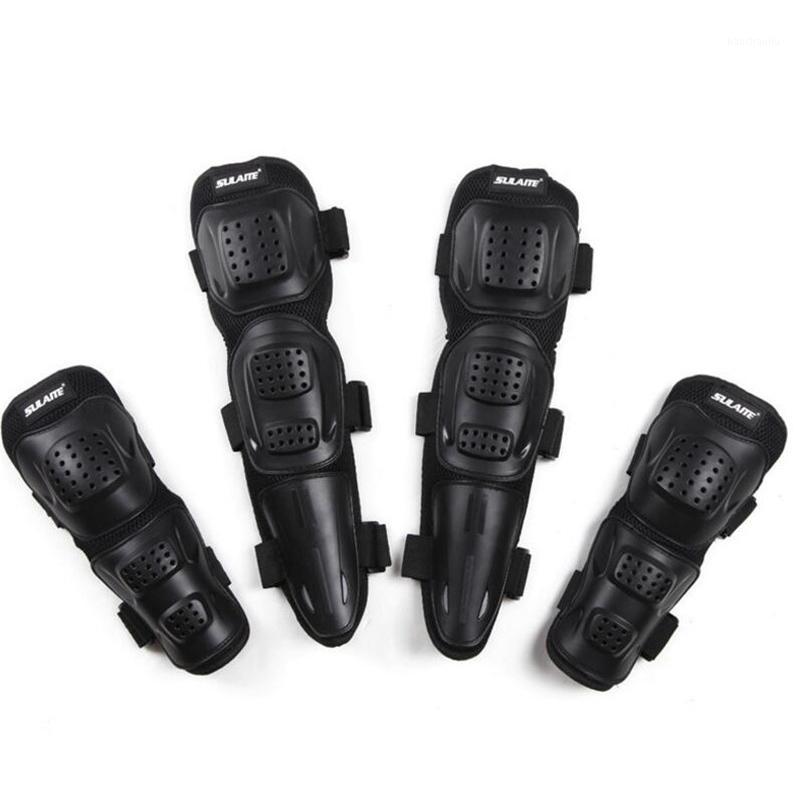

ELOS-SULAITE Knee Pad Motorcycle Riding Kneepad Motocross Off-Road Dirt Bike Elbow and Knee Protective1, Black
