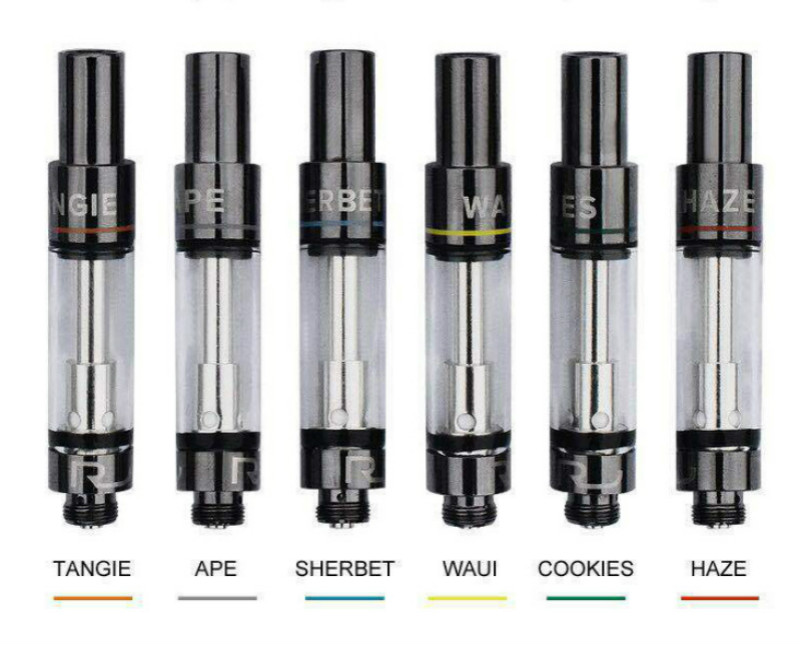 

new Vape Cartridges Newest Cartridges Childproof Package Boxes 0.8ml Ceramic Carts Press/Screw on Mouthpiece Empty Electronic Atomizers