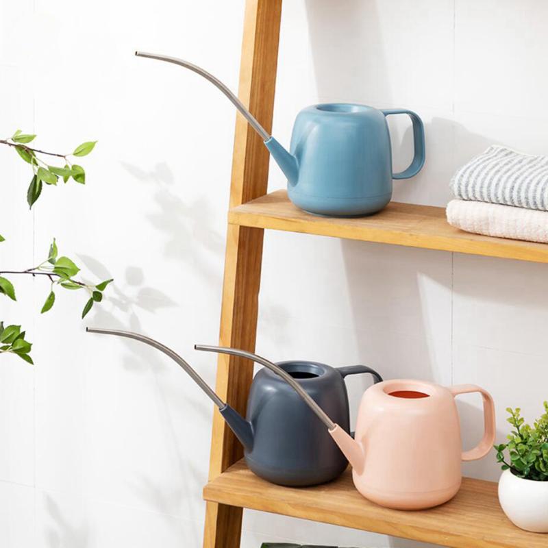 

Bonsai Plants Long Spout Watering Can Practical Potted Plants Watering Pot, Blue
