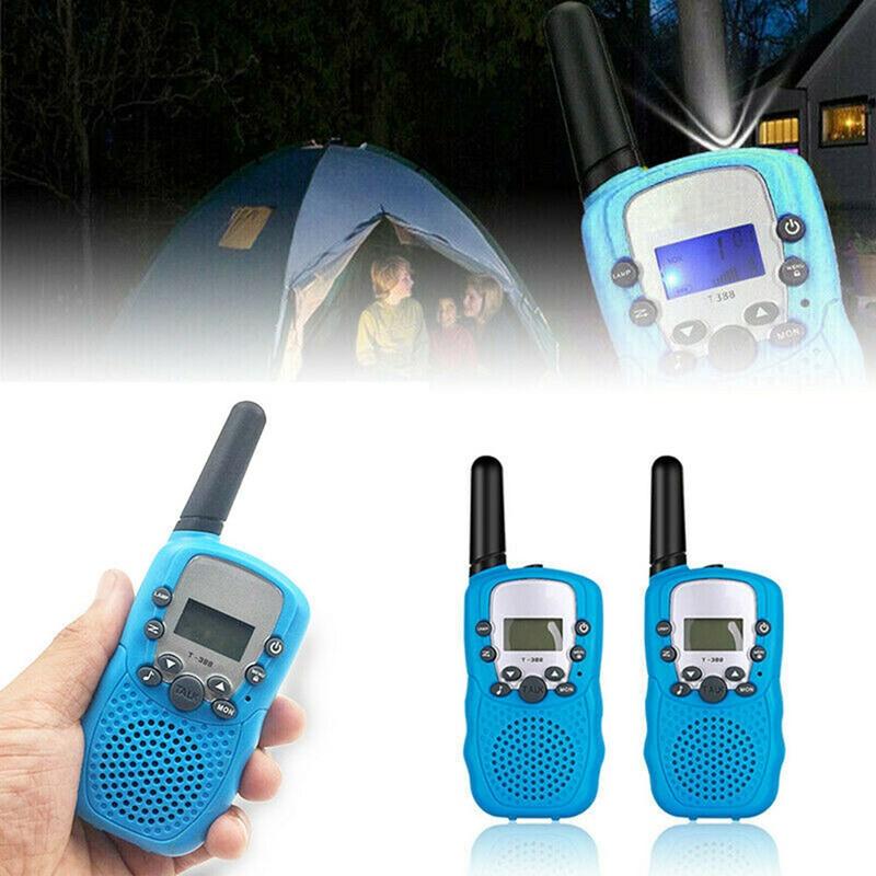 

1 pair Walkie Talkie Kids Walkie-talkies Mini Two-Way Radio Station Children Gift Family Use Camping US/UK Frequency