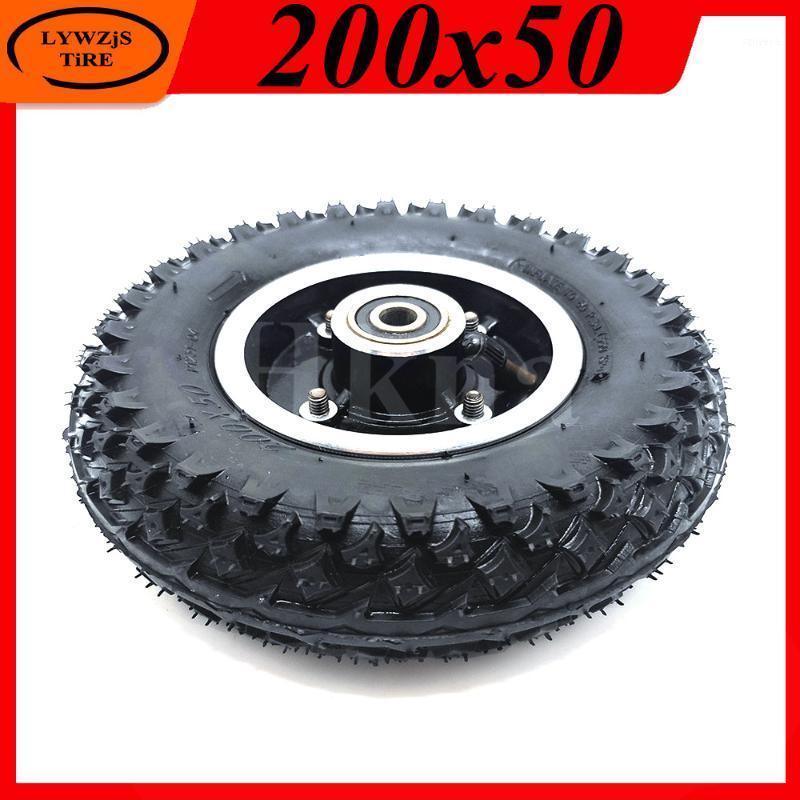 

200x50 Wheel Off-road Tire for Electric Scooter Razor E100 E150 E200 Espark Crazy Cart Scooters 8 Inch Antiskid Tire Wheel Parts1
