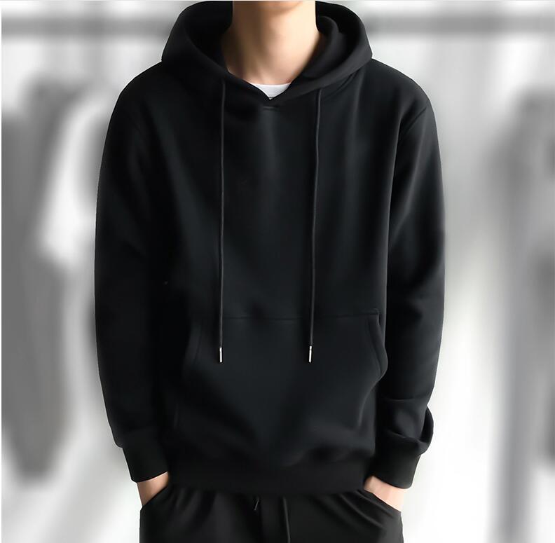 

2021 New Winter Men Sweatshirt Hoodie TU2X, Black