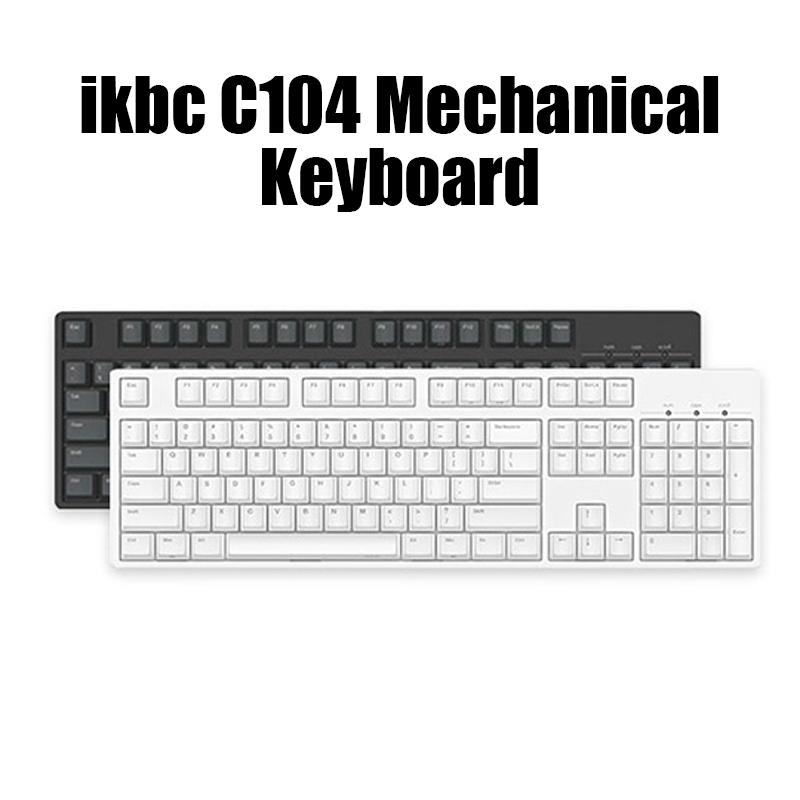 

Mechanical Keyboard Thick PBT Keycap Cherry Mx Switch Cherry/Black/Green//Red Axis Full Size Non-Backlit Gaming Keyboard