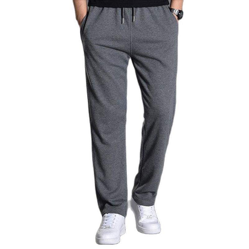 

Spring Cotton Sports Pants For Men Trousers Man Joggers Male Streetwear Jogging Sweatpants Sportswear Men's Clothing, Black