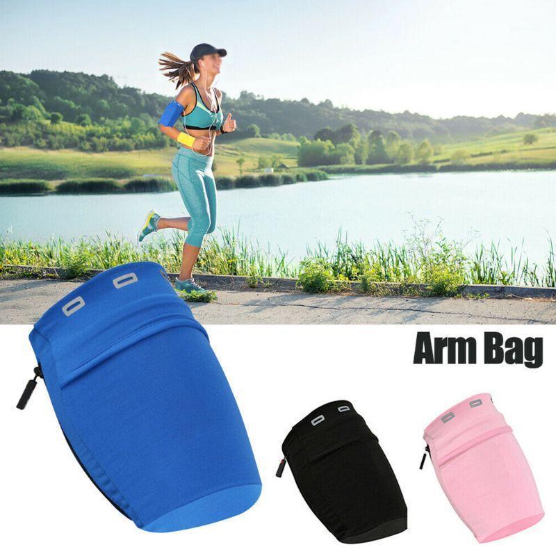 

Running Arm Band Exercise Case 2020 Gym Belt Wrist Pouch Phone Case Bag Wrist Arm Bag Elastic Mobile Phone Armband Sports Unisex1, As pic