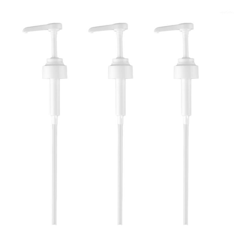 

3Pcs Oil Cap Pump Top Dispenser Nozzle for Oyster Sauce Ketchup Bottle Convenient to Use and Avoid Waste-White1