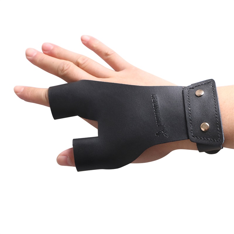 

Finger Hand Arm Guard Archery Protective Bow Glove Gear for Hunting Shooting