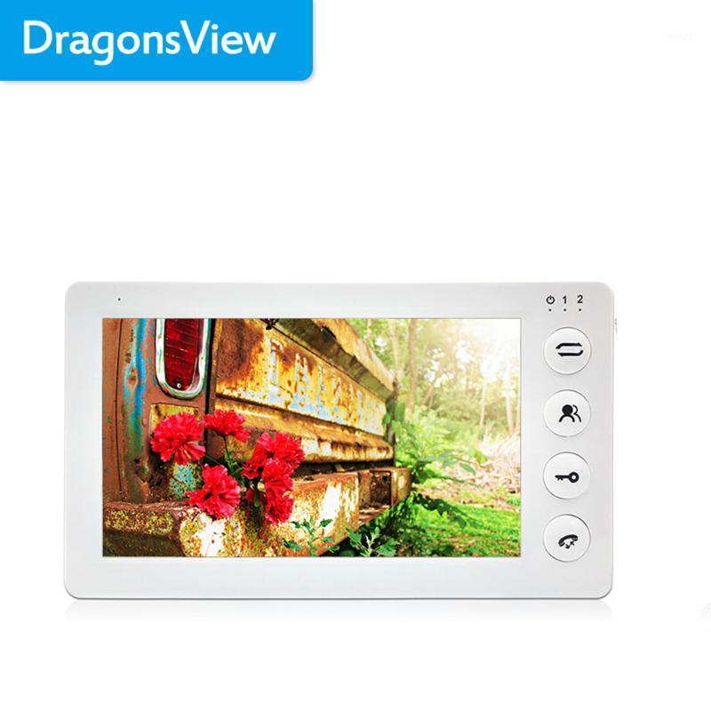 

Dragonsview7 inch Indoor Monitor Video Door Phone Intercom System With Recording Motion Detection White Ringtones MP3 MP41