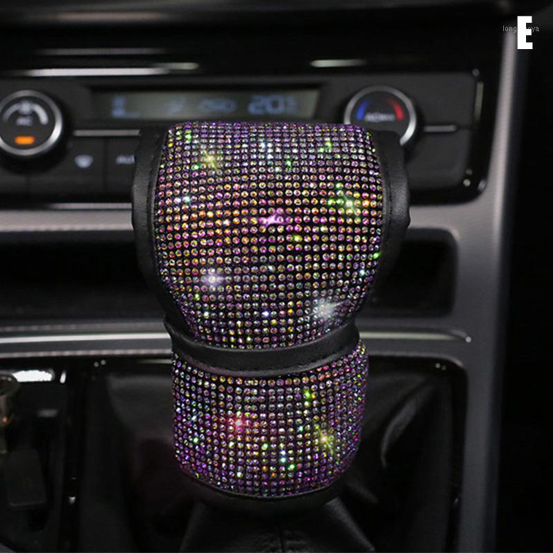 

Fine workmanship Universal Fine workmanship Rhinestone Diamond Car Accessories Steering Wheel Cover Car Decor Set1