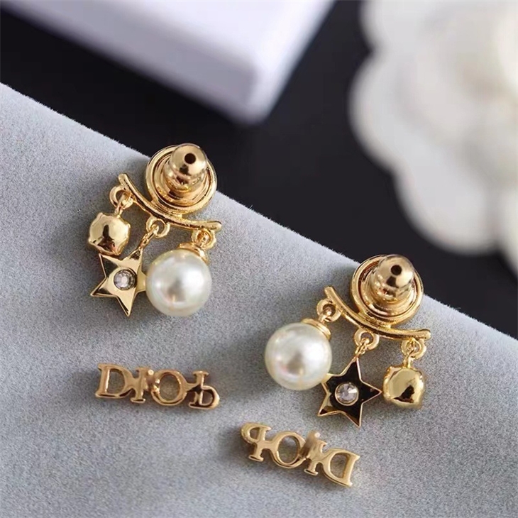

68% OFF designer jewelry new fashion earrings pearl Star Classic D letter tassel Diamond Earrings