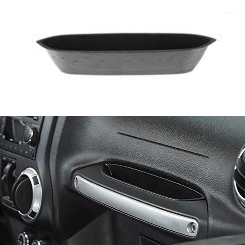 

28x7x4cm Front Handle Storage Tray Box Black Automobiles Interior Vehicle Organizer Accessories for Wrangler JK 2011-20201