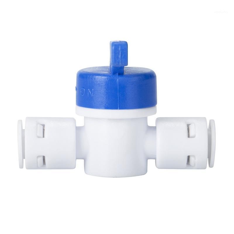 

Water Straight Plastic Ball Valve Hose Quick Connect Ball Valve Water Reveser Osmosis Aquarium System Fittings Connection1, 2pc