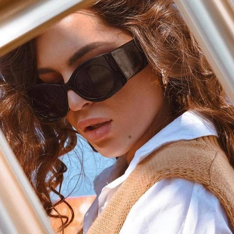 

Fashion Retro Cat Eye Sunglasses Women Men Designer Gradient Sexy Lady Oval Sun Glasses Travel Driving Shades UV400