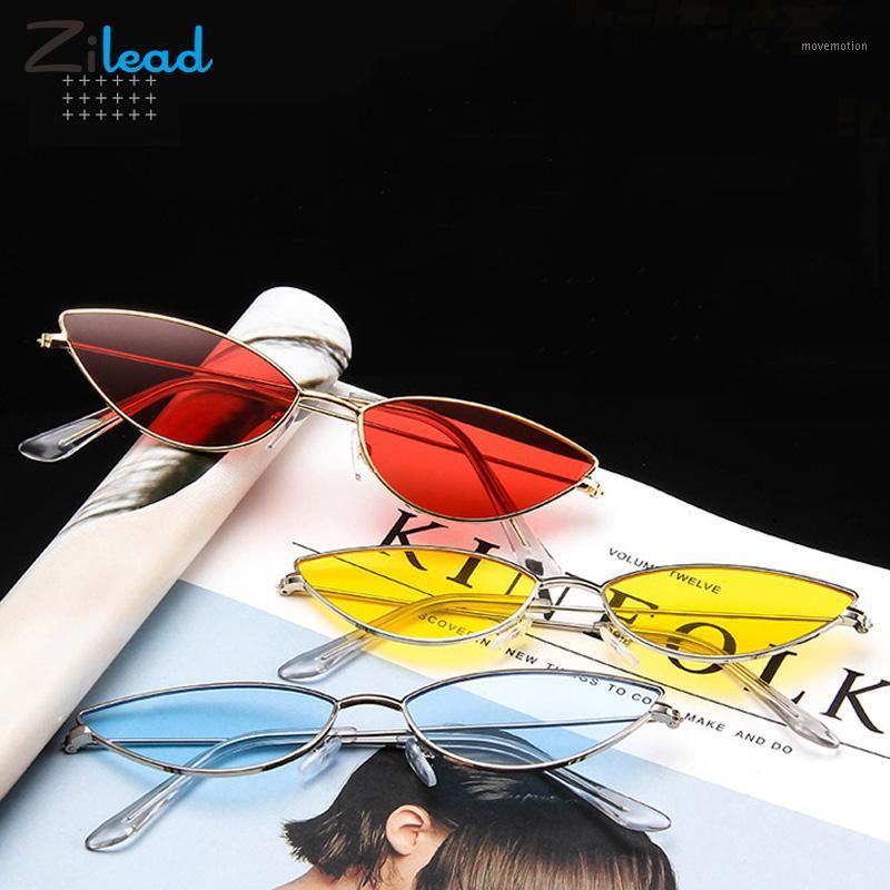 

Zilead Fashion Korean Metal Small Frame Cat Eye Ocean Piece Personality Glasses Sun Glasses Fashion PunkClassical Sunglasses1