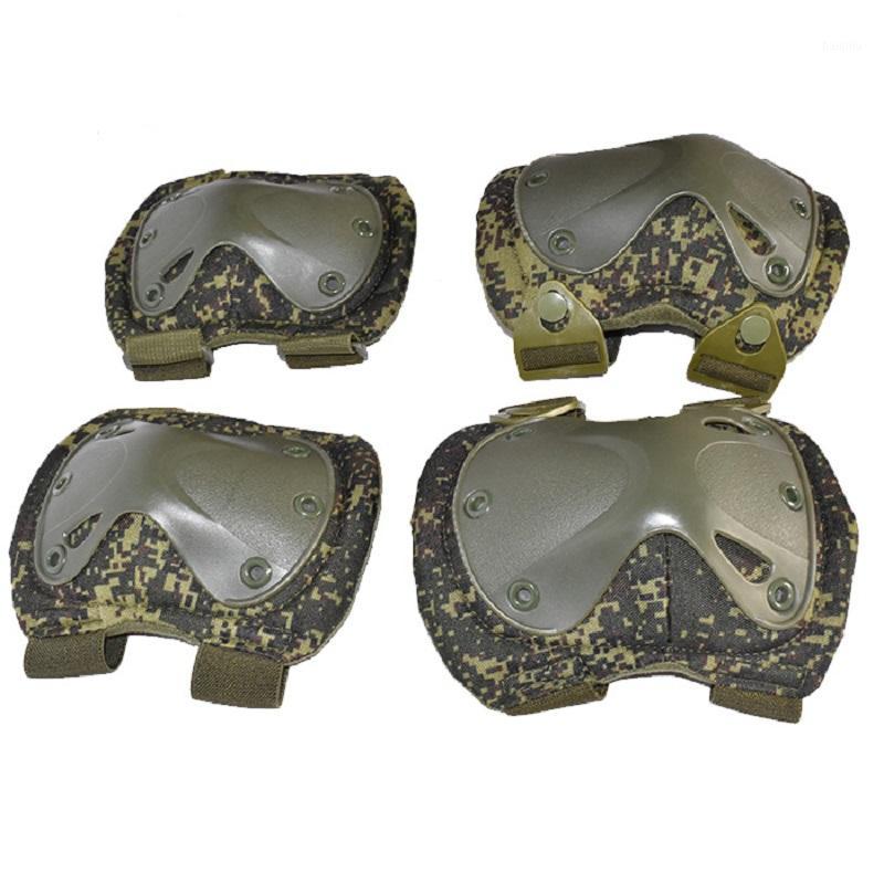 

Outdoor sports tactical knee and elbow four piece suit1, Acu