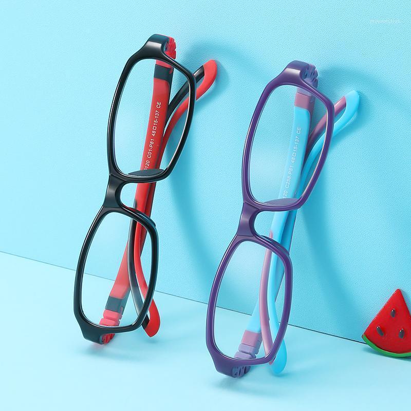 

2020 Teens Anti Blue Light Glasses TR90 Kids Prescription Lenses 0 Degree Optic Removable Frame Computer Glasses With Ear Holder1