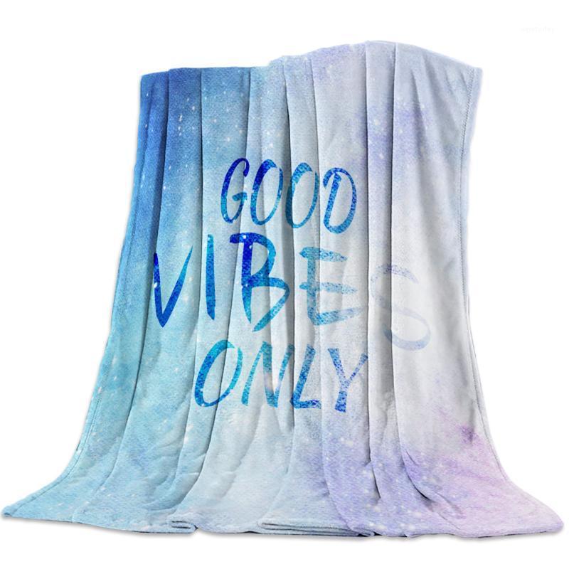 

Text On Purple Gradient Starry Sky Throw Blanket Bedspread Soft Fleece Blanket Air/Sofa/Bedding Winter Bedsheet1