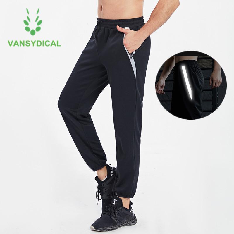 

Brand Autumn Winter Men Sports Running Training Pants Thicken Fitness Jogging Workout Sweatpants Reflective Zipper Pocket1, Gray mbf20165