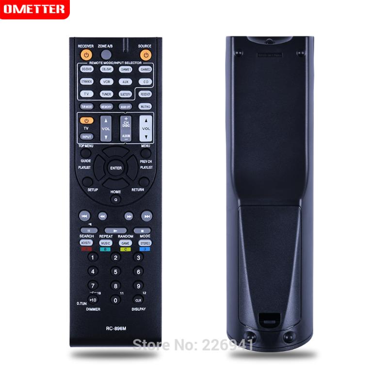 

RC-896M remote control use for Onkyo power emplifier AV receiver RC-737M RC-801M RC-836M RC-865M RC-896M RC-762M RC-764M RC-810M